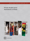 Private Health Sector Assessment in Ghana (eBook)